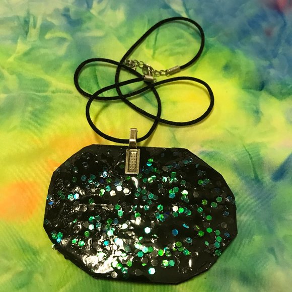 Reversible Exclusive Rare Unique Vintage One of a KInd Handmade Necklace - Picture 6 of 16